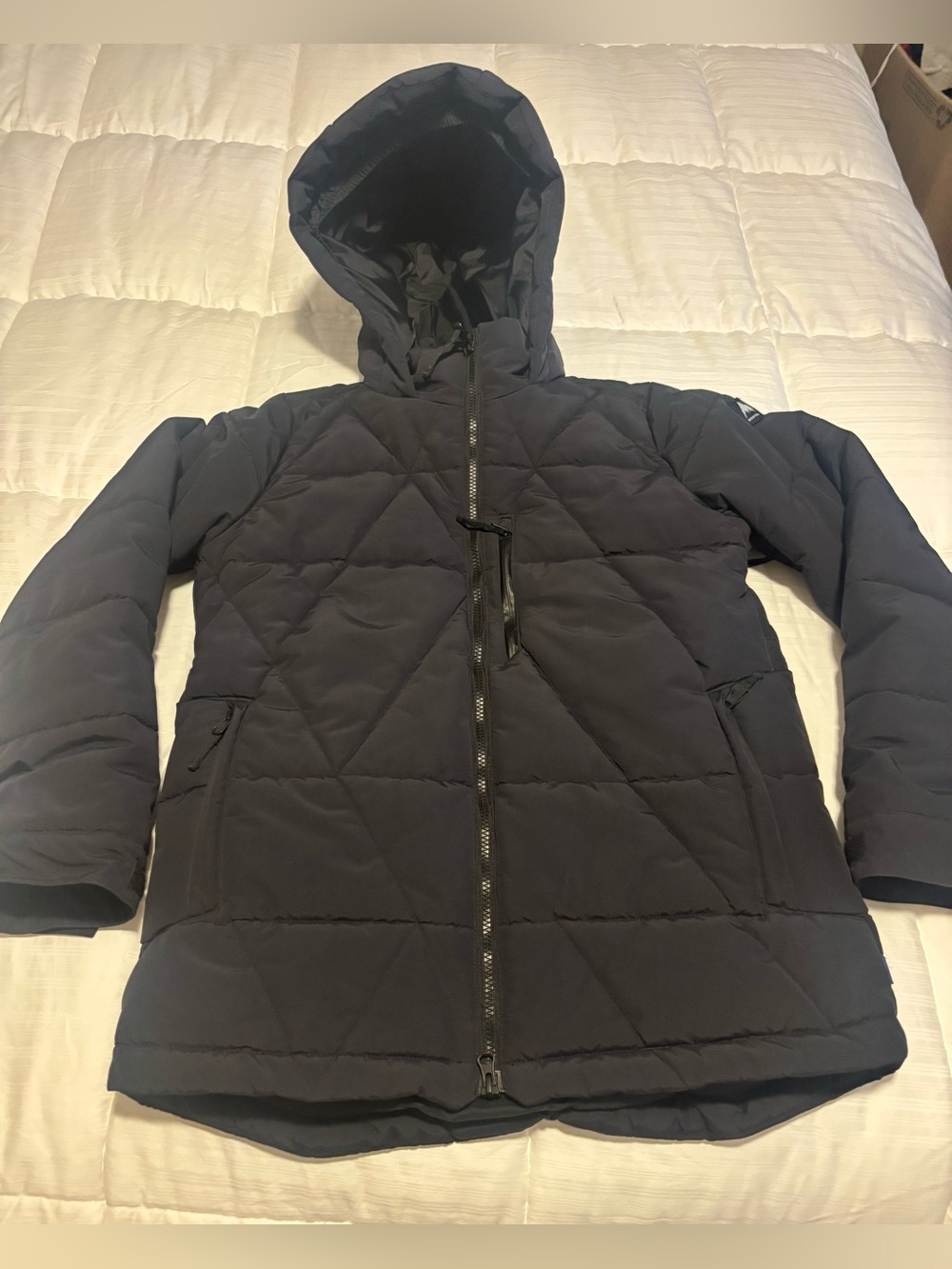 Burton Spindal Insulated Black Coat Size Youth XL (14/16) No Flaws!
